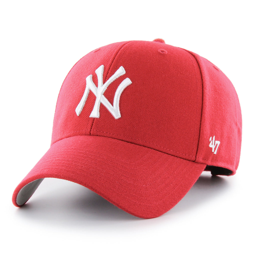 Casquette MLB 47 MVP Rouge des Yankees de New York