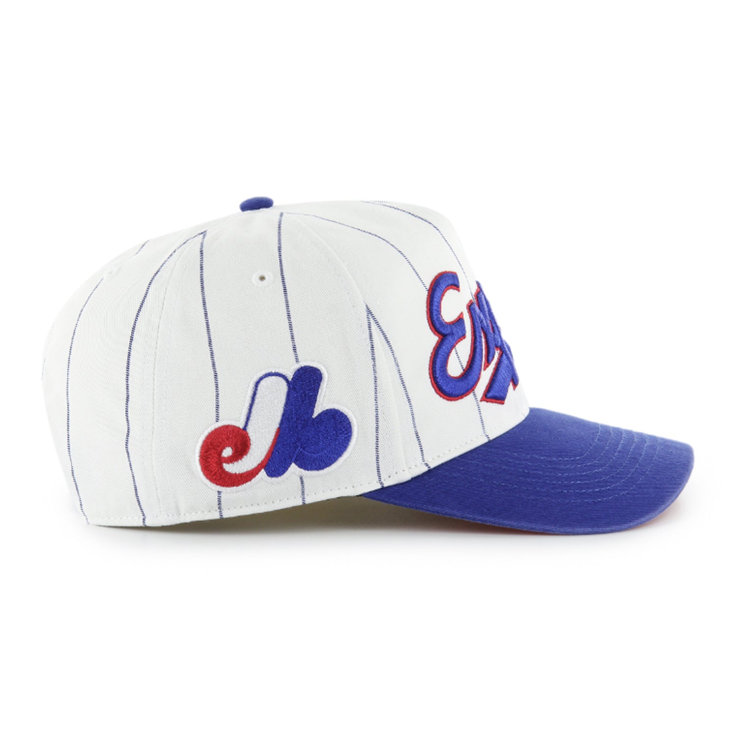 Casquette Snapback MLB Double Header Pinstripe 47 Hitch des Expos de Montréal