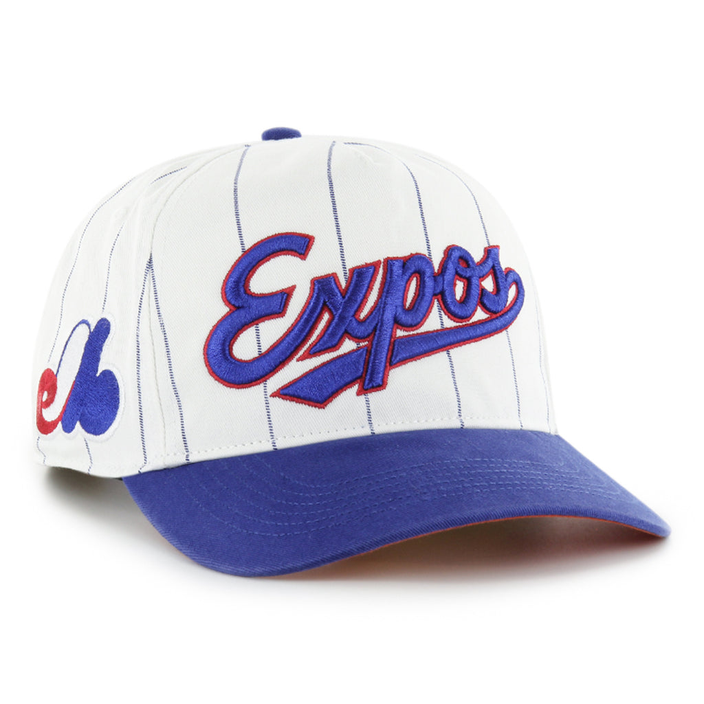 Casquette Snapback MLB Double Header Pinstripe 47 Hitch des Expos de Montréal