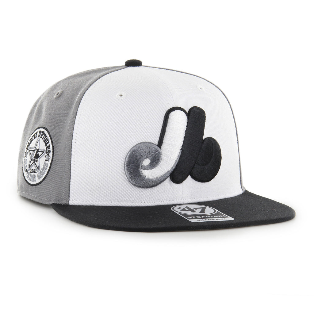 Montreal Expos All Star Game MLB Deluxe 47 Sure Shot MVP Snapback Cap