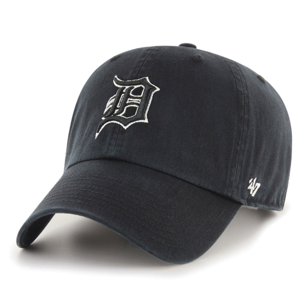 Casquette MLB Noir/Blanc '47 Clean Up des Tigers de Detroit