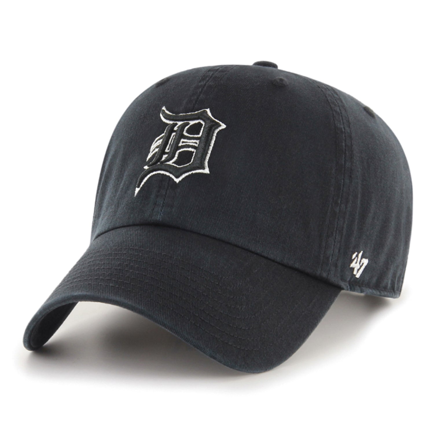 Casquette MLB Noir/Blanc '47 Clean Up des Tigers de Detroit