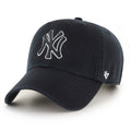 New York Yankees MLB Black/White '47 Clean Up Cap