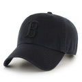 Casquette MLB Clean Up Noir sur Noir des Red Sox de Boston