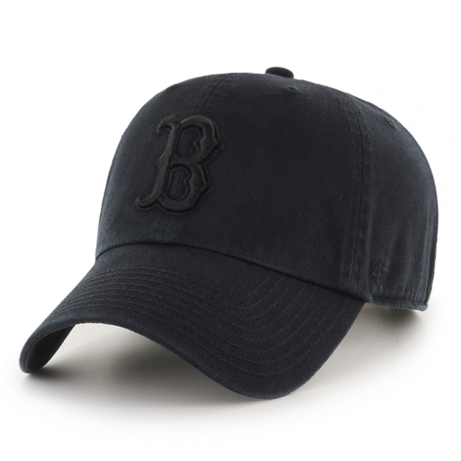 Casquette MLB Clean Up Noir sur Noir des Red Sox de Boston