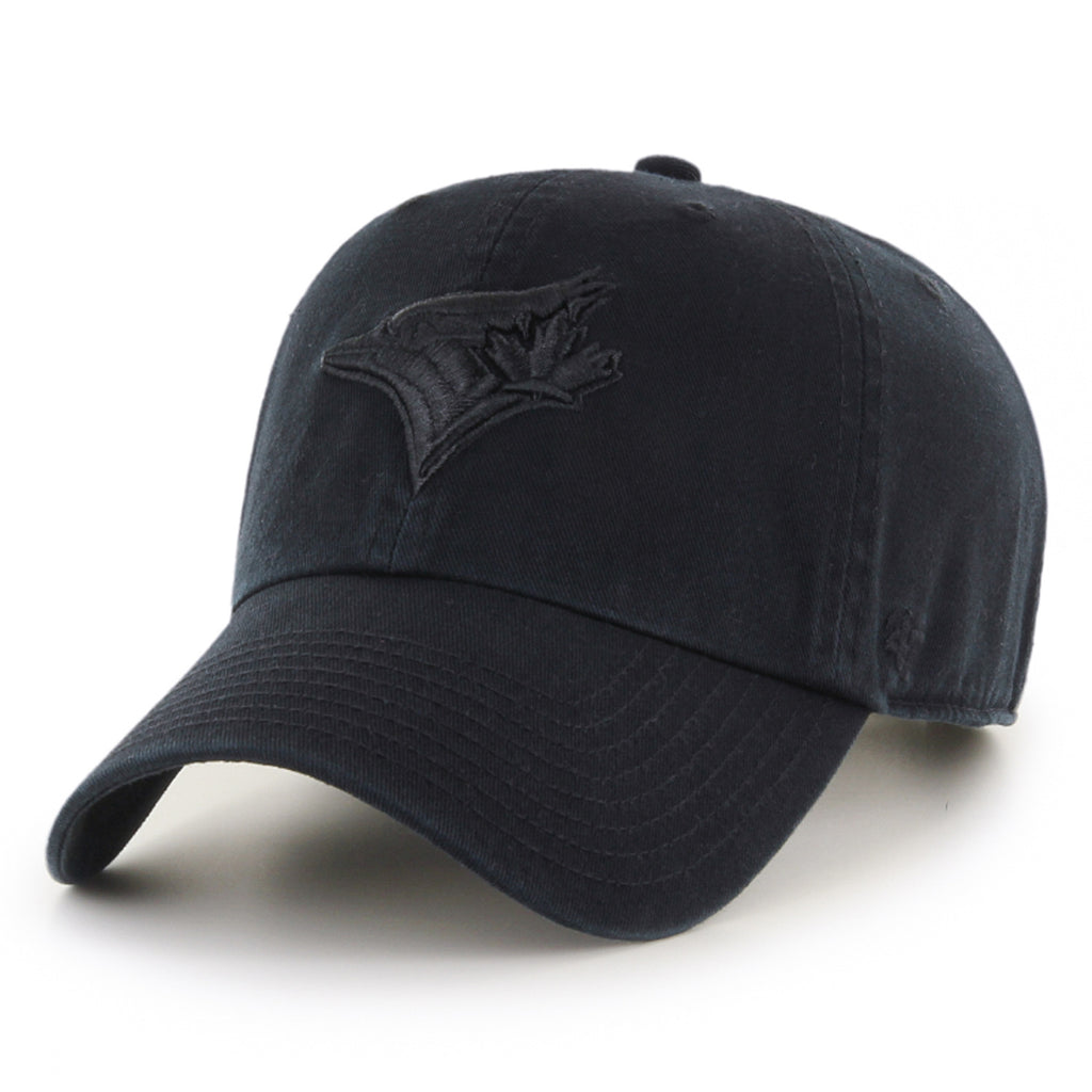 Toronto Blue Jays MLB Clean Up Black on Black Cap