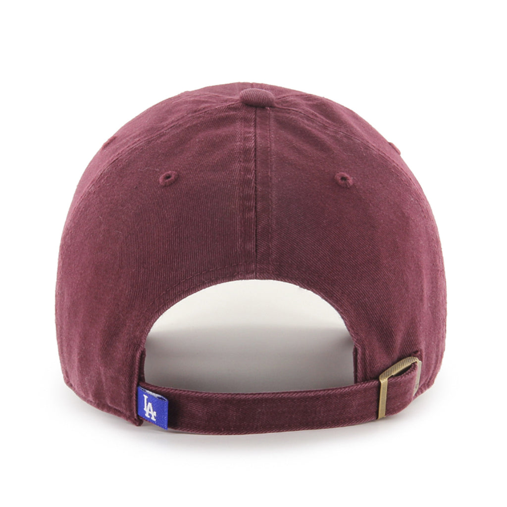 Los Angeles Dodgers MLB Clean Up Dark Maroon Cap