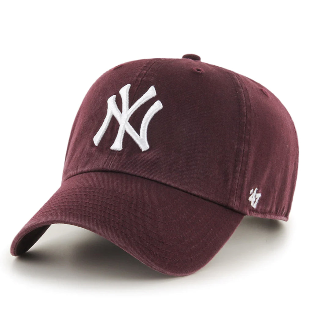 Casquette Snapback MLB Clean Up Marron Foncé des Yankees de New York