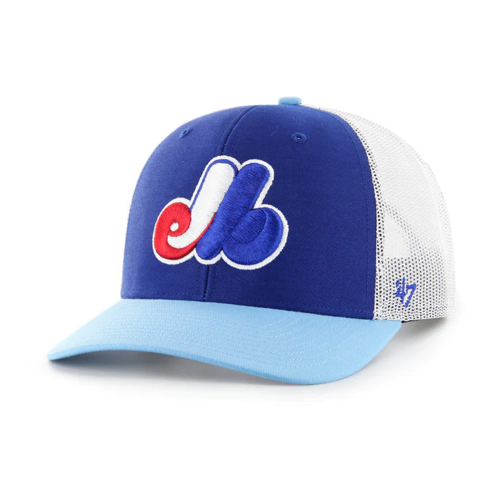 MLB Side Montreal Expos 47 Trucker Cap