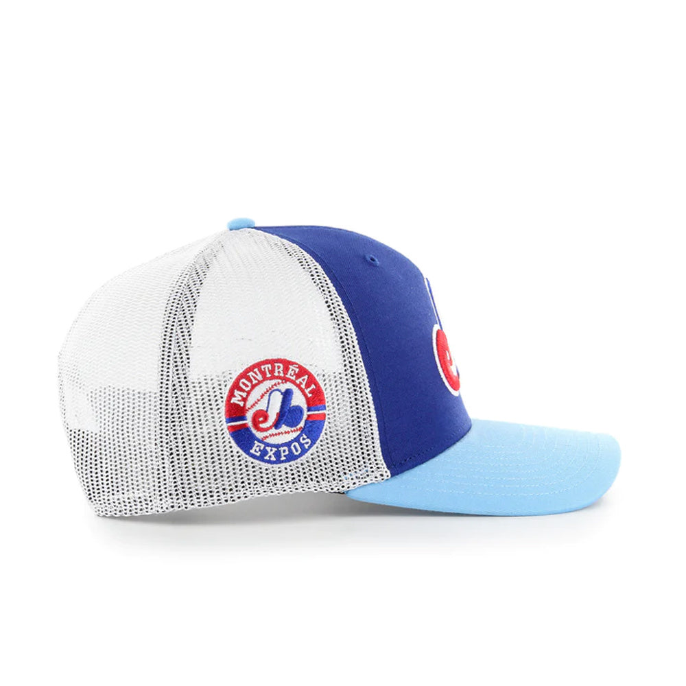 MLB Side Montreal Expos 47 Trucker Cap