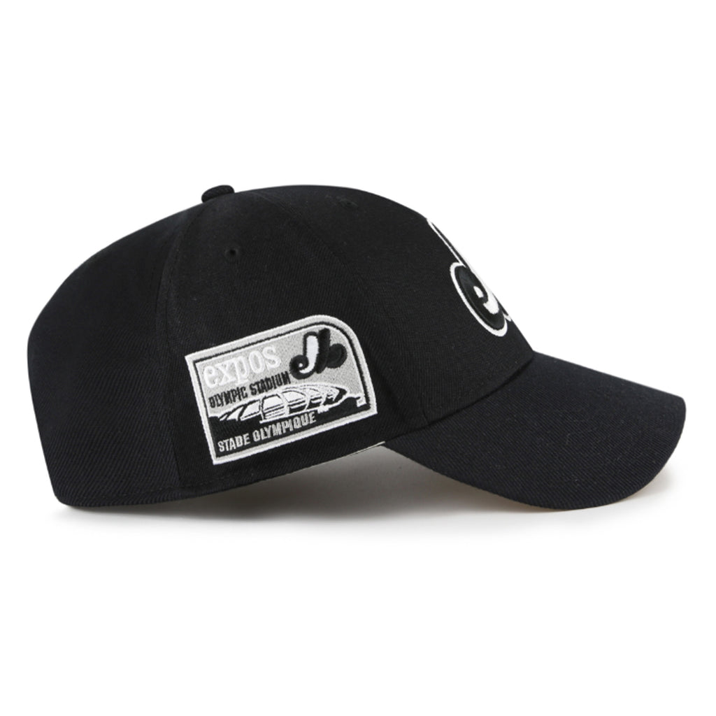 Montreal Expos MLB B&W Sure Shot '47 MVP Snapback Cap