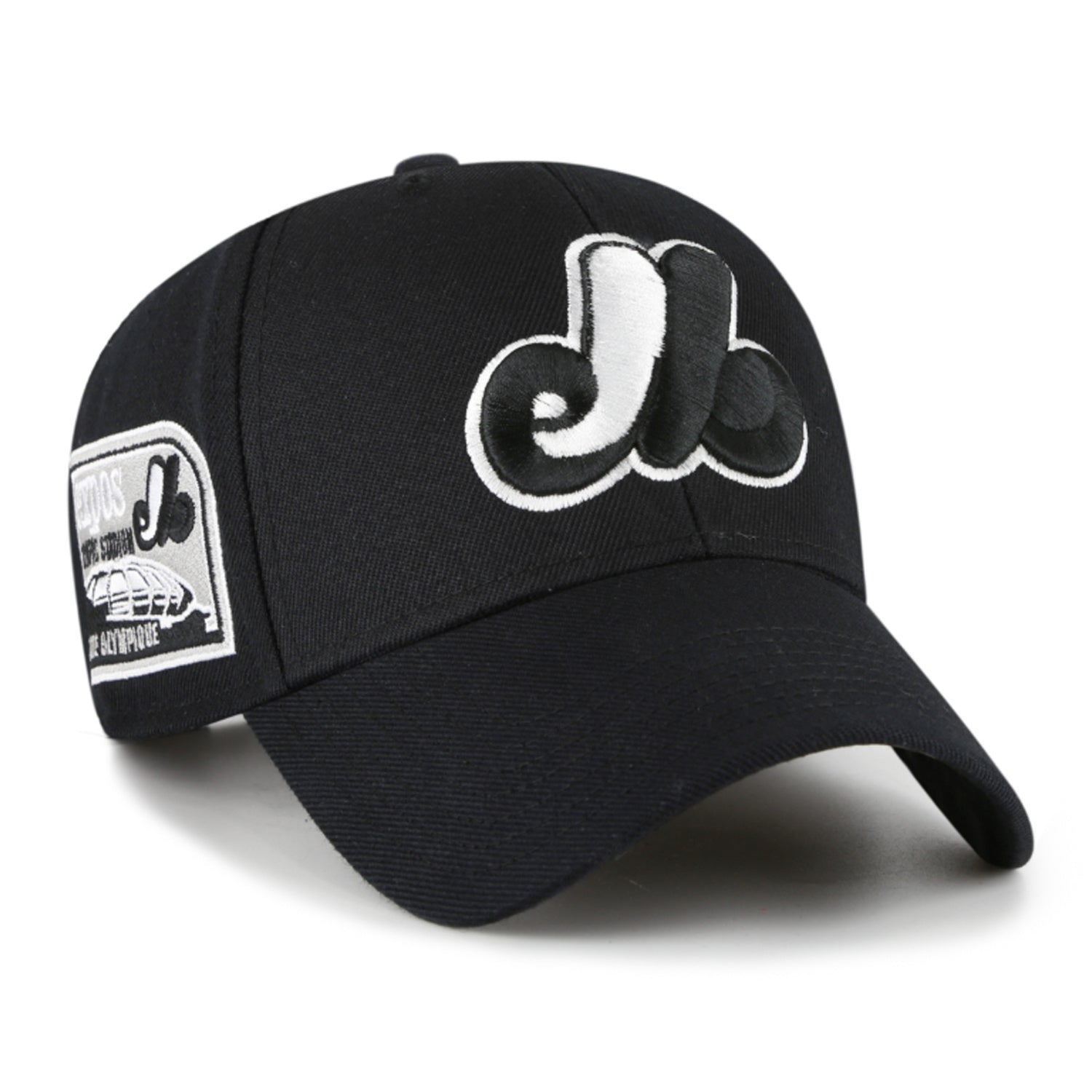 Montreal Expos MLB B&W Sure Shot '47 MVP Snapback Cap