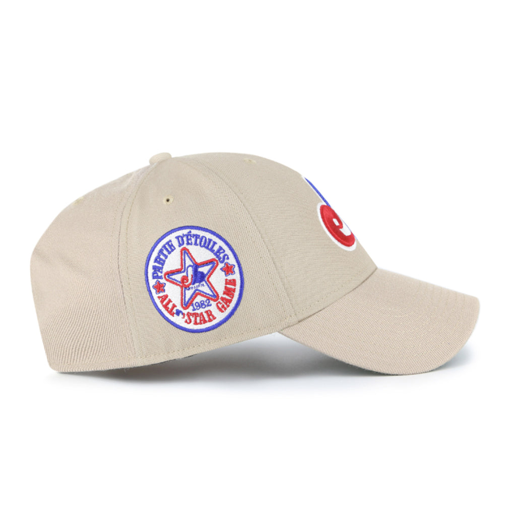 Montreal Expos MLB Khaki Sure Shot '47 MVP Snapback Cap