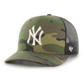 New York Yankees MLB 47 Camo Trucker Snapback Cap
