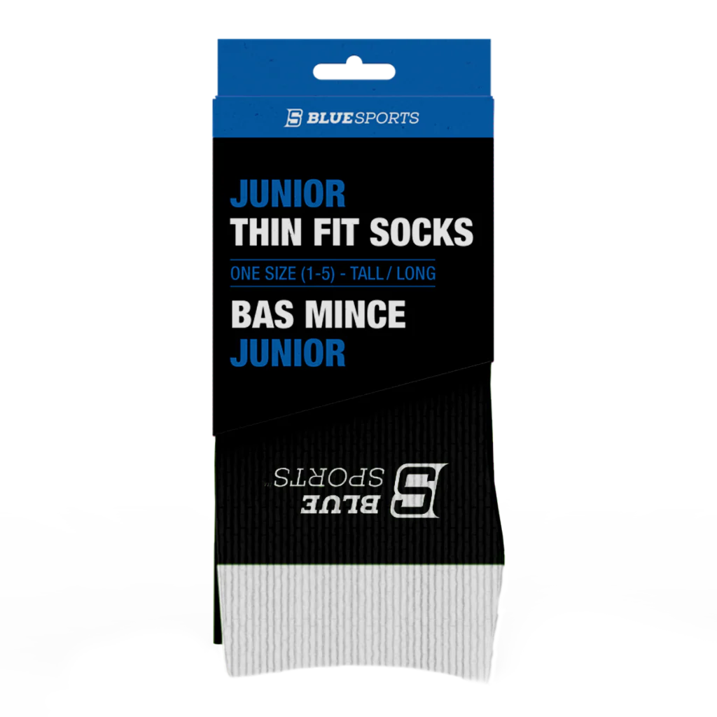Bas de dek hockey Blue Sports Youth Pro-Skin Thin Fit avec COOLMAX