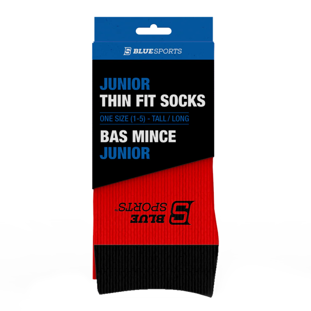 Bas de dek hockey Blue Sports Youth Pro-Skin Thin Fit avec COOLMAX