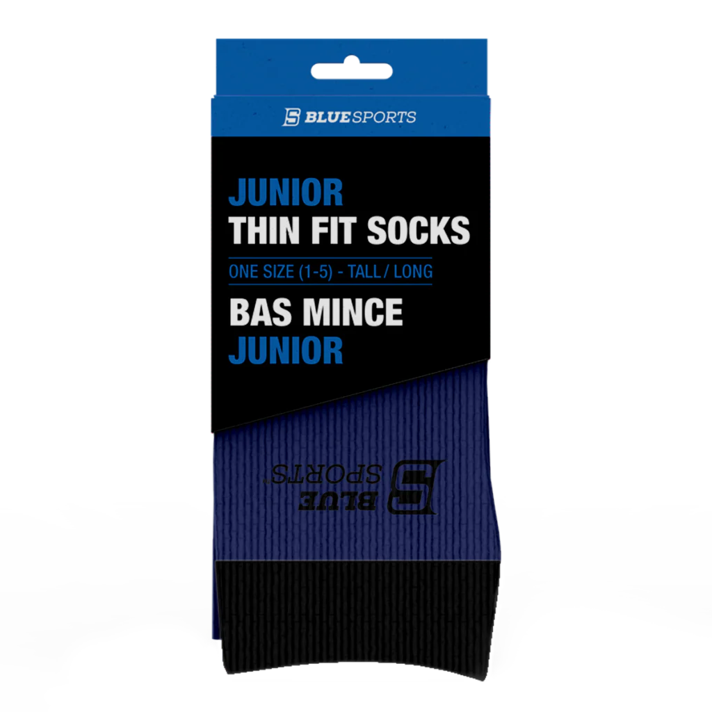 Bas de dek hockey Blue Sports Youth Pro-Skin Thin Fit avec COOLMAX