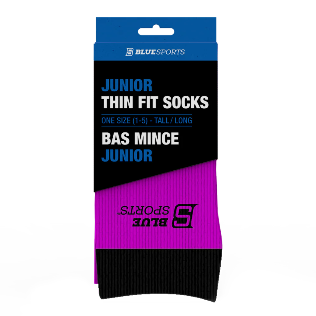 Bas de dek hockey Blue Sports Youth Pro-Skin Thin Fit avec COOLMAX