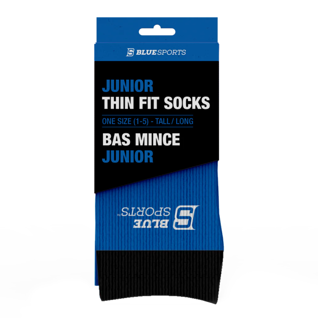 Bas de dek hockey Blue Sports Youth Pro-Skin Thin Fit avec COOLMAX