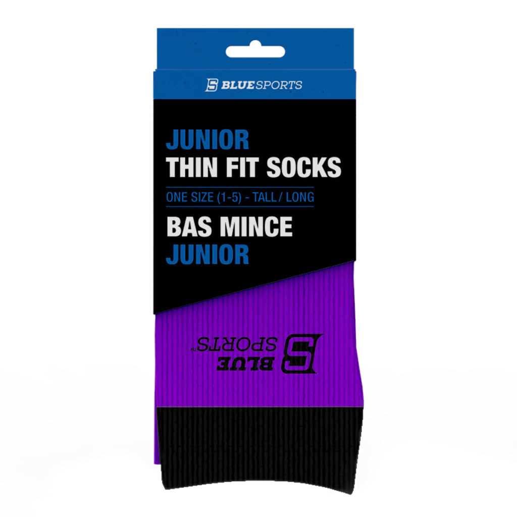 Bas de dek hockey Blue Sports Youth Pro-Skin Thin Fit avec COOLMAX