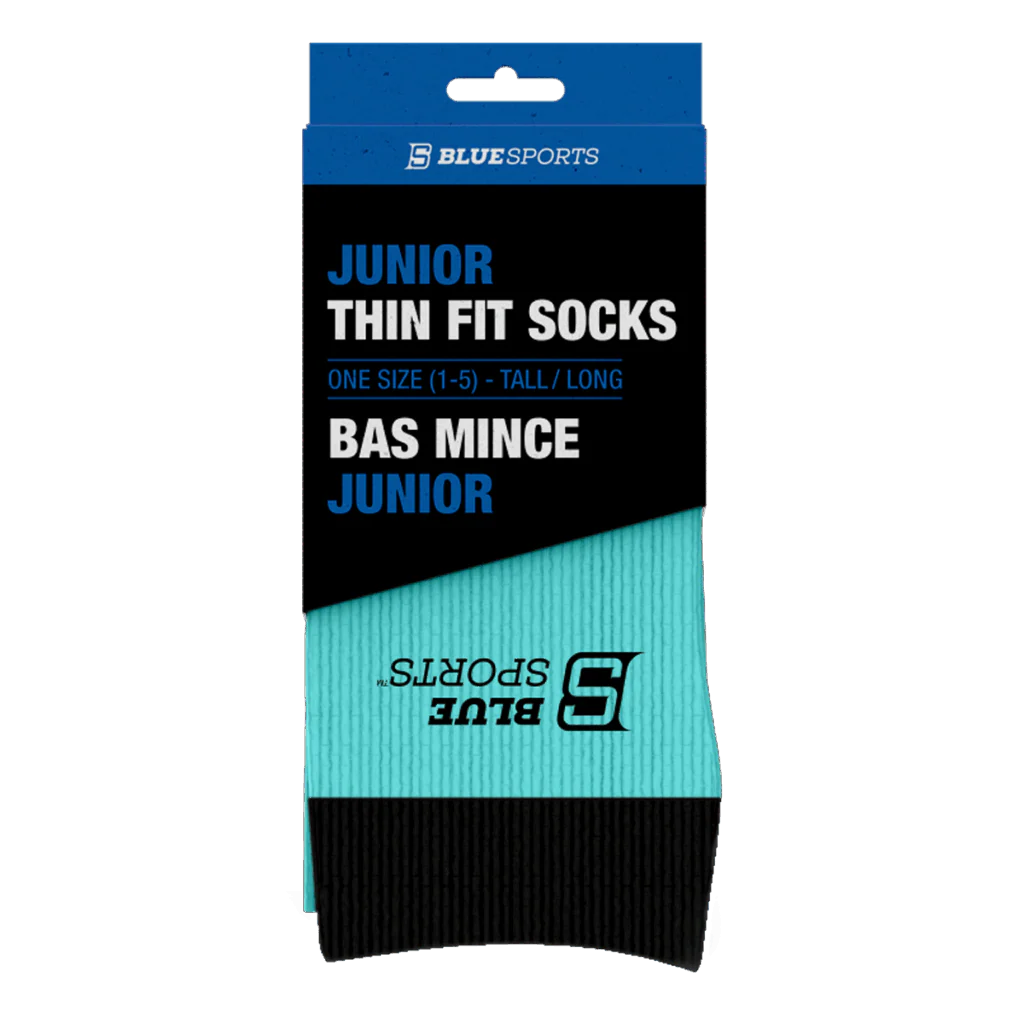 Bas de dek hockey Blue Sports Youth Pro-Skin Thin Fit avec COOLMAX
