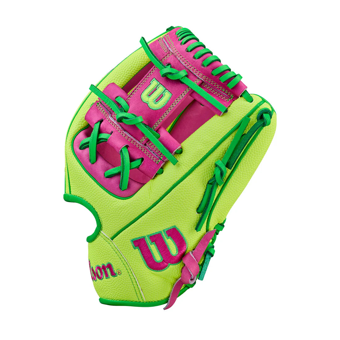 Wilson A2000 March 2026 Glove of the Month 1975SS Optic Yellow 11.75" Baseball Glove