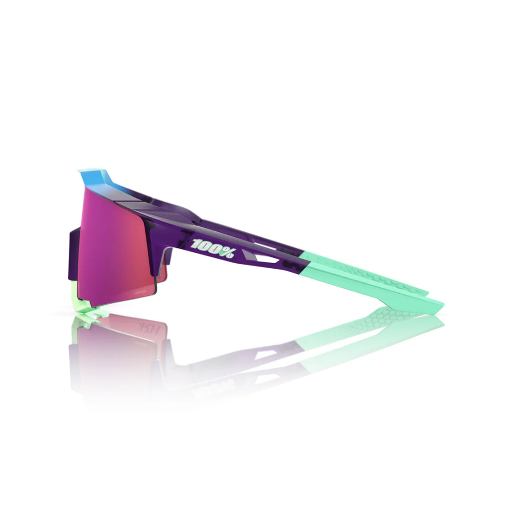 100% Speedcraft HSK Electric Purple Sunglasses