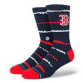 MLB Chalk Boston Red Sox Crew Socks