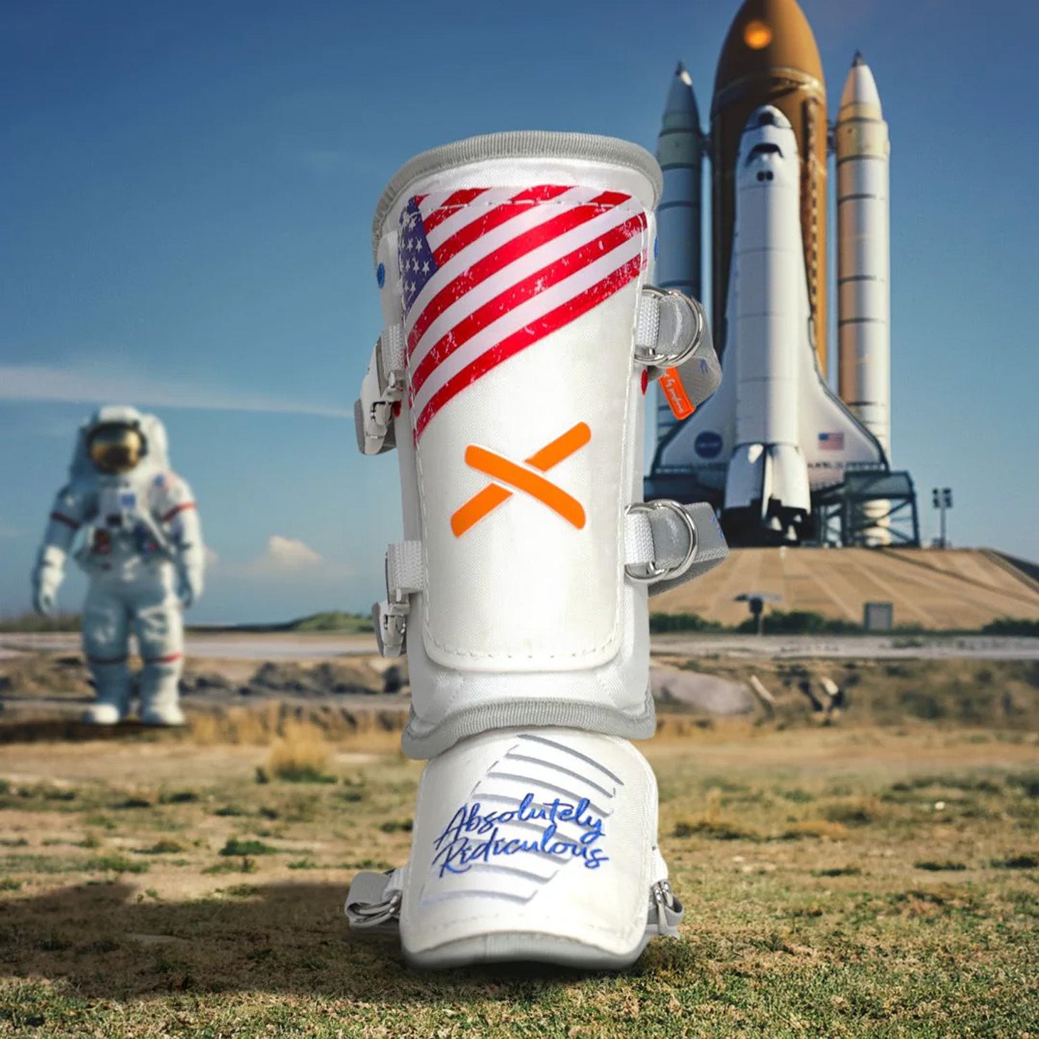 Absolutely Ridiculous Apollo 11 Adult Leg Guard