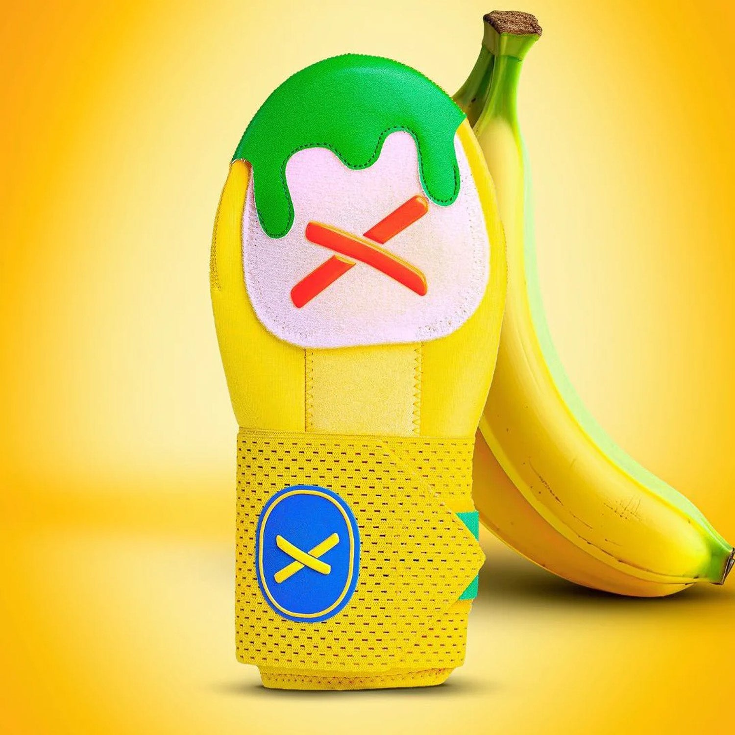 Absolutely Ridiculous Banana Ice Cream Adult Sliding Mitt