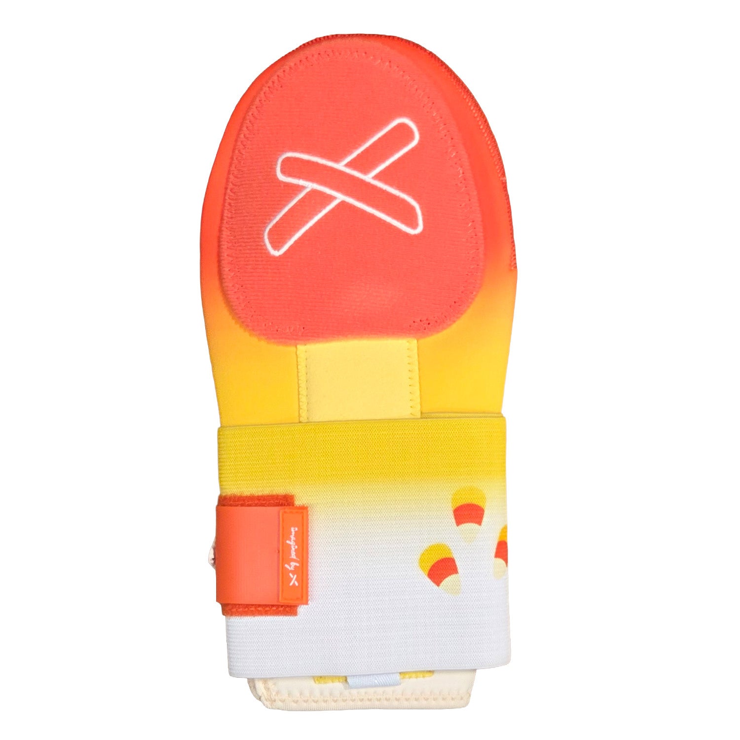Absolutely Ridiculous Candy Corn Adult Sliding Mitt