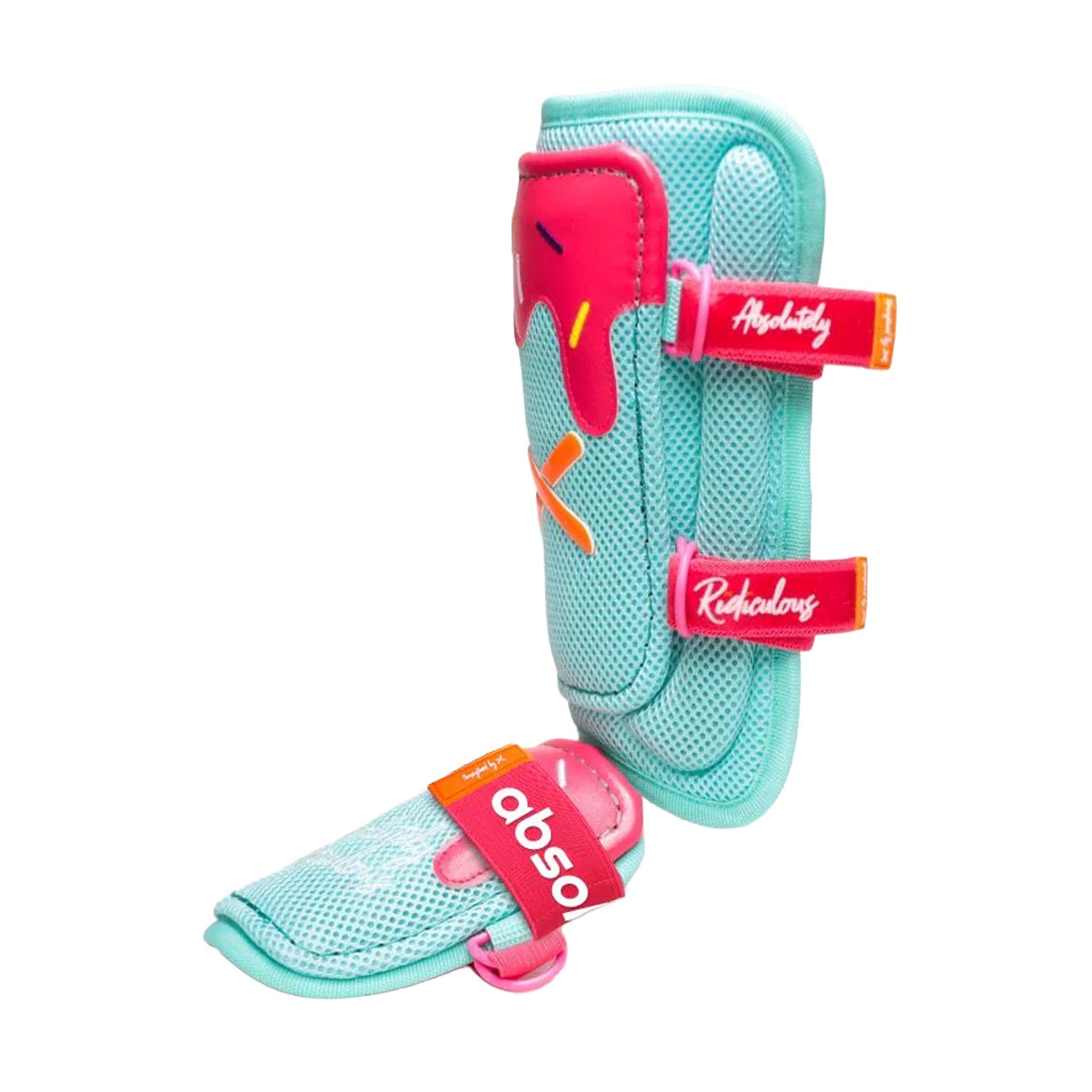 Absolutely Ridiculous Miami Ice Ice Cream Adult Leg Guard