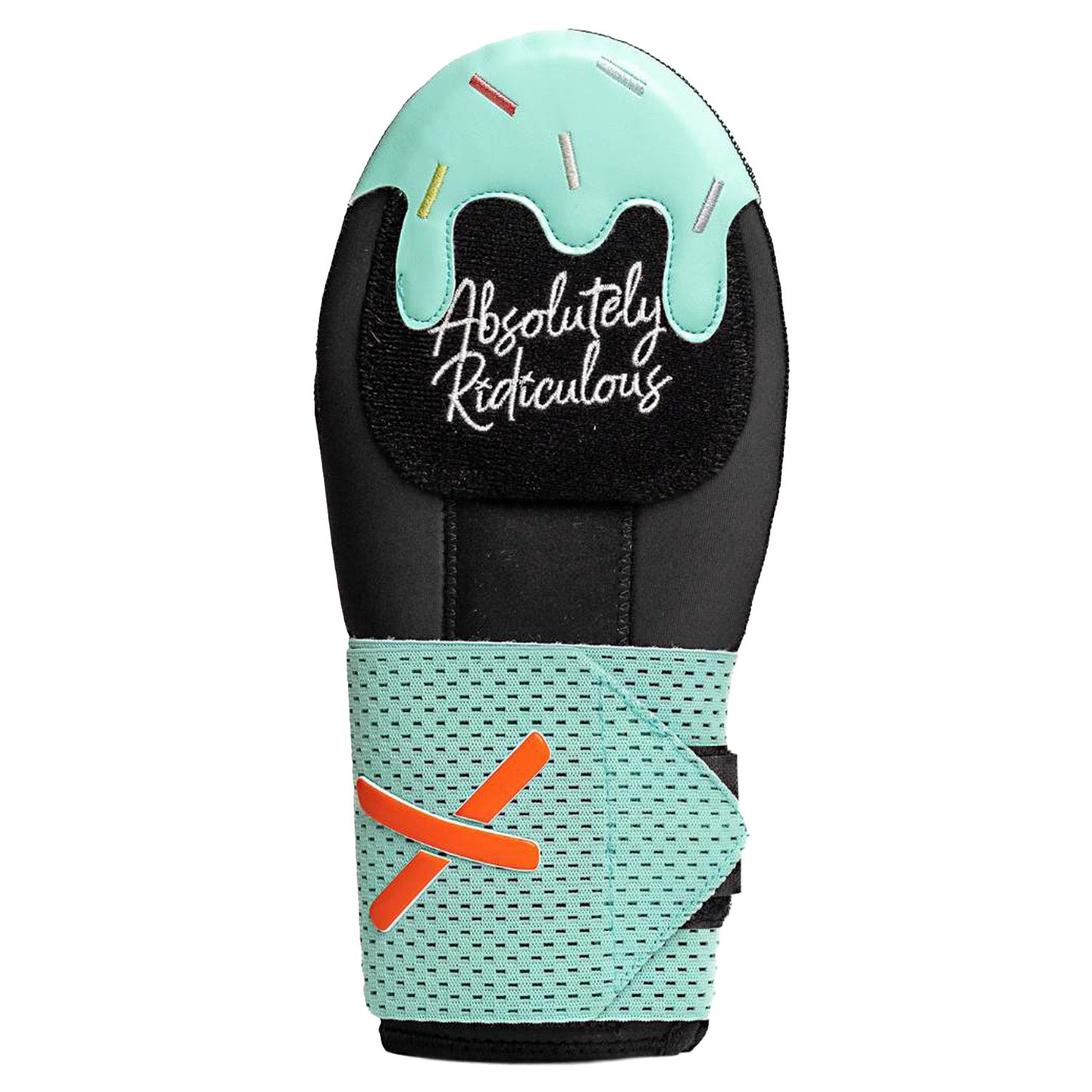 Absolutely Ridiculous Mint Blackout Ice Cream Adult Sliding Mitt