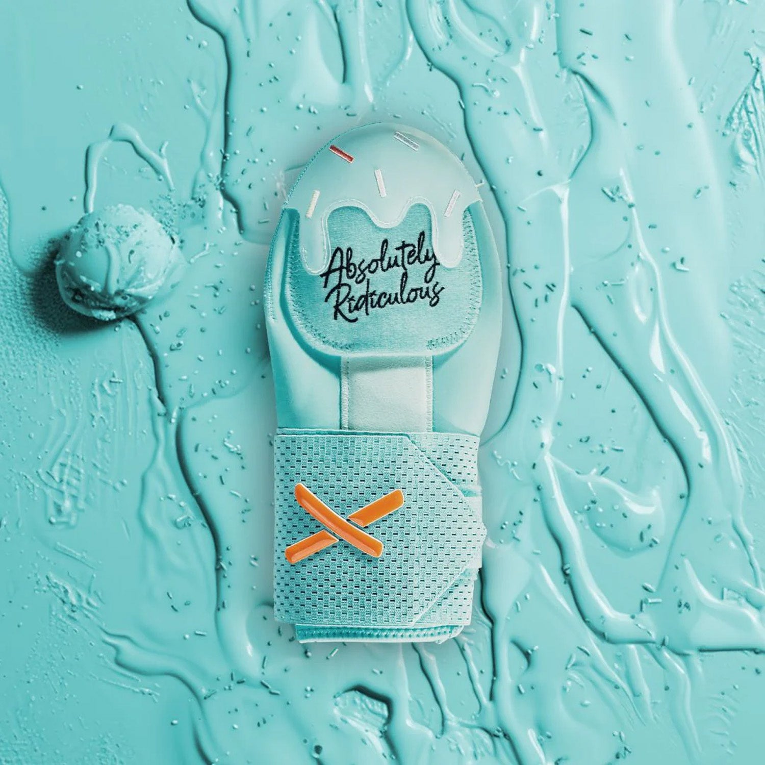 Absolutely Ridiculous Mint Dipped Ice Cream Youth Sliding Mitt