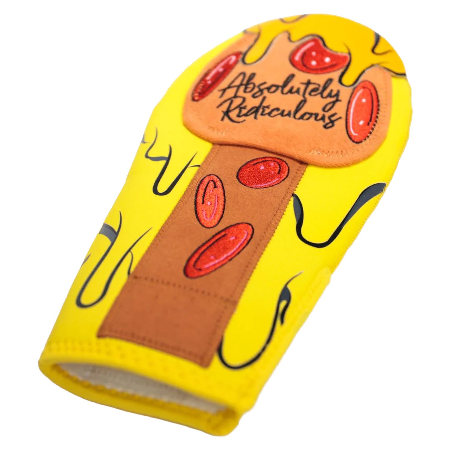 Absolutely Ridiculous Pizza Adult Sliding Mitt