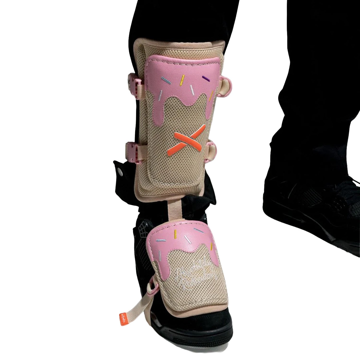Absolutely Ridiculous Strawberry Ice Cream Adult Leg Guard