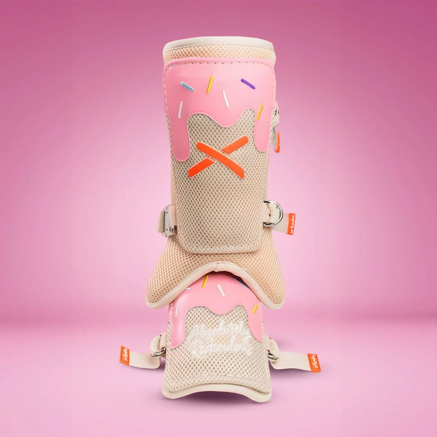 Absolutely Ridiculous Strawberry Ice Cream Youth Leg Guard