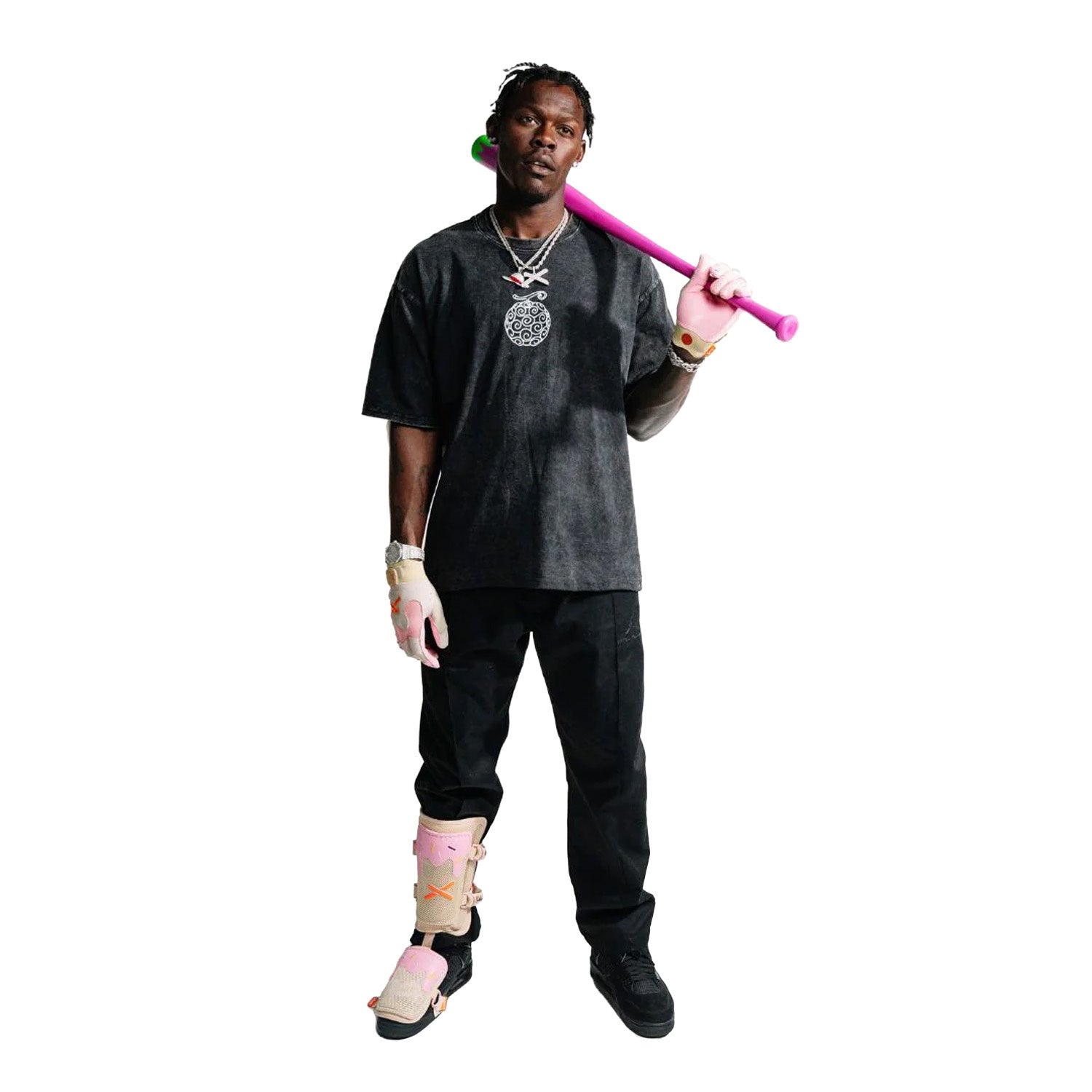 Absolutely Ridiculous Strawberry Ice Cream Youth Leg Guard