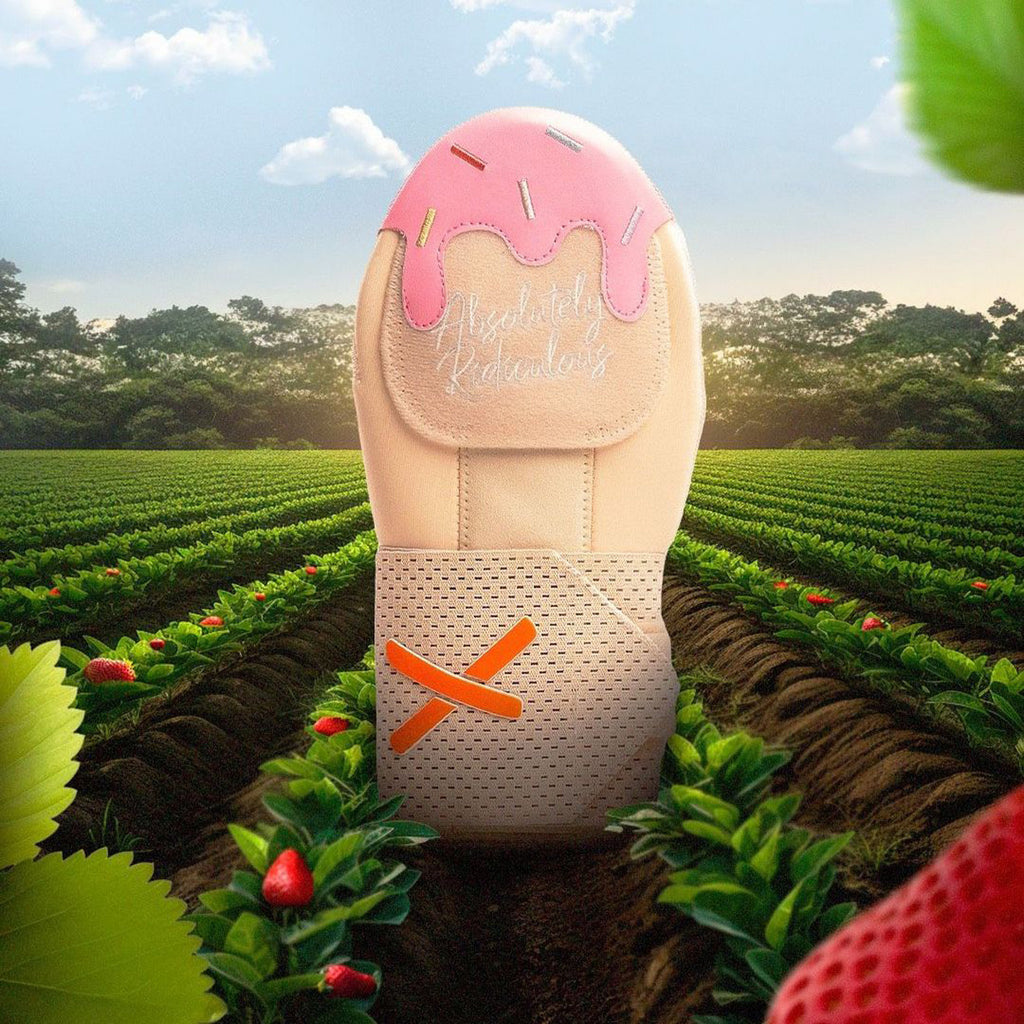 Absolutely Ridiculous Strawberry Ice Cream Youth Sliding Mitt