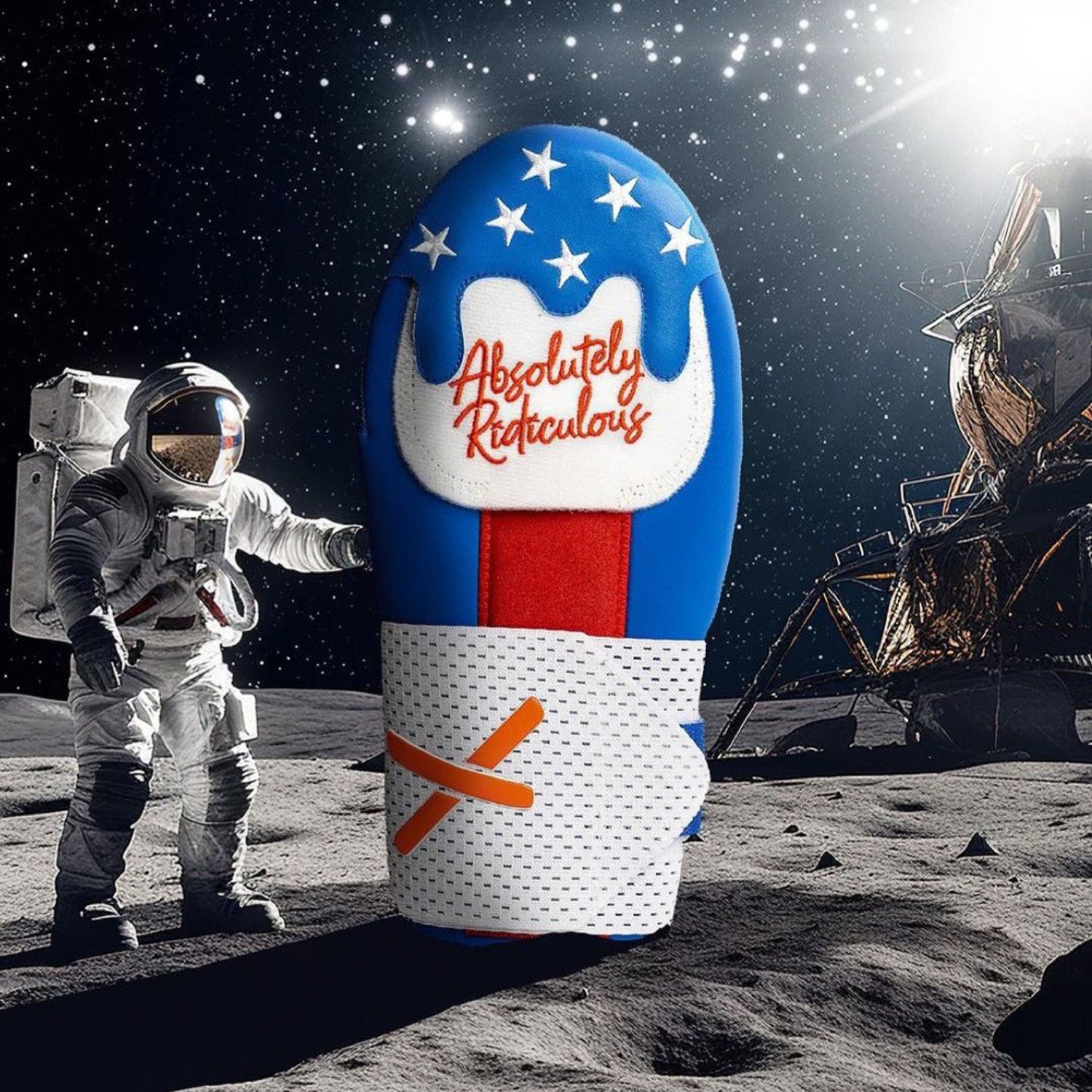 Absolutely Ridiculous USA Ice Cream Adult Sliding Mitt