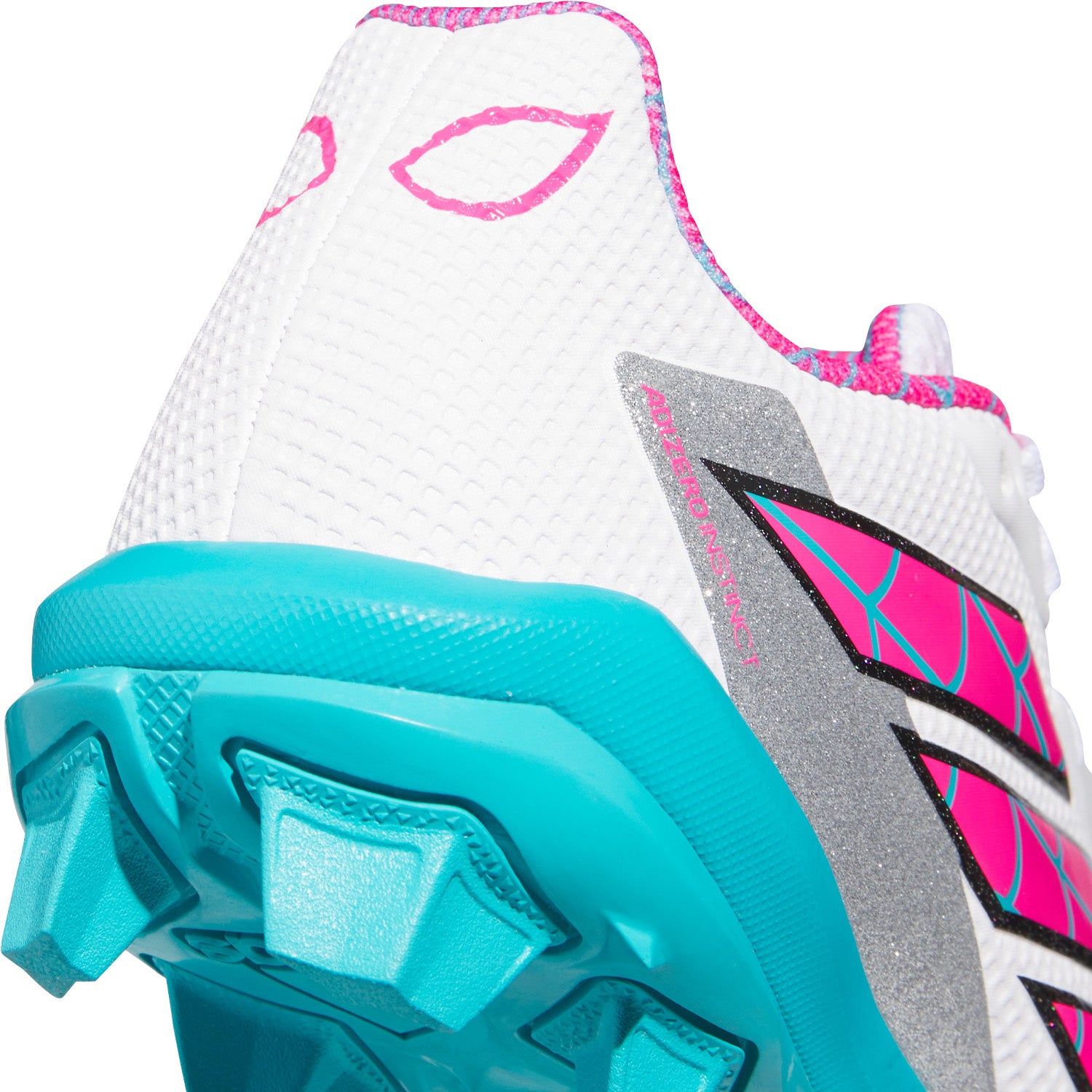 ADIDAS Adizero Instinct 2.0 Gwen Molded Girls' Softball Cleats