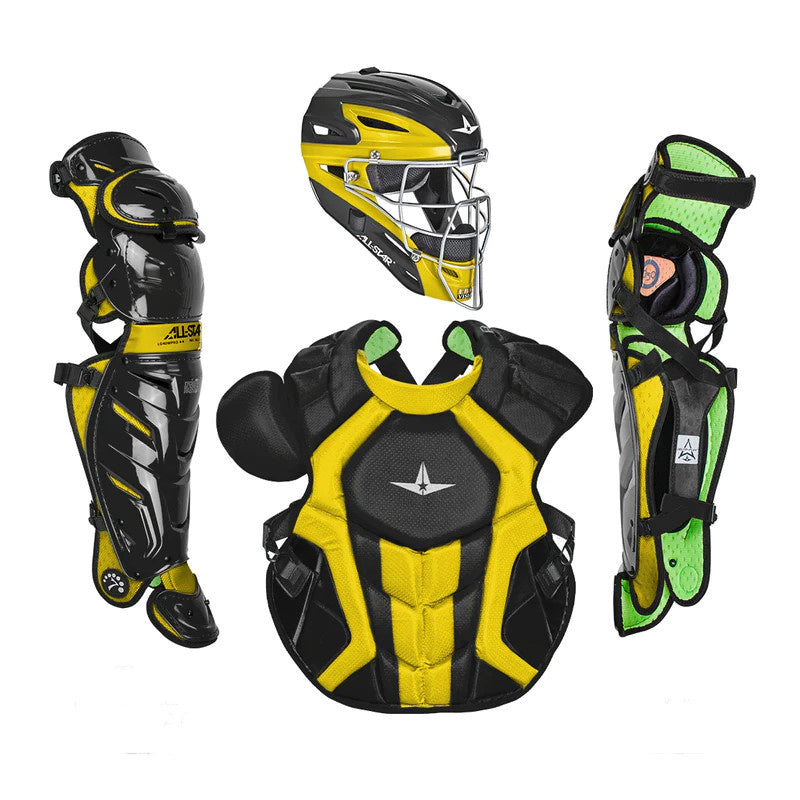 Goalie Helmet Style Adult System 7 Axis Catcher's Kit