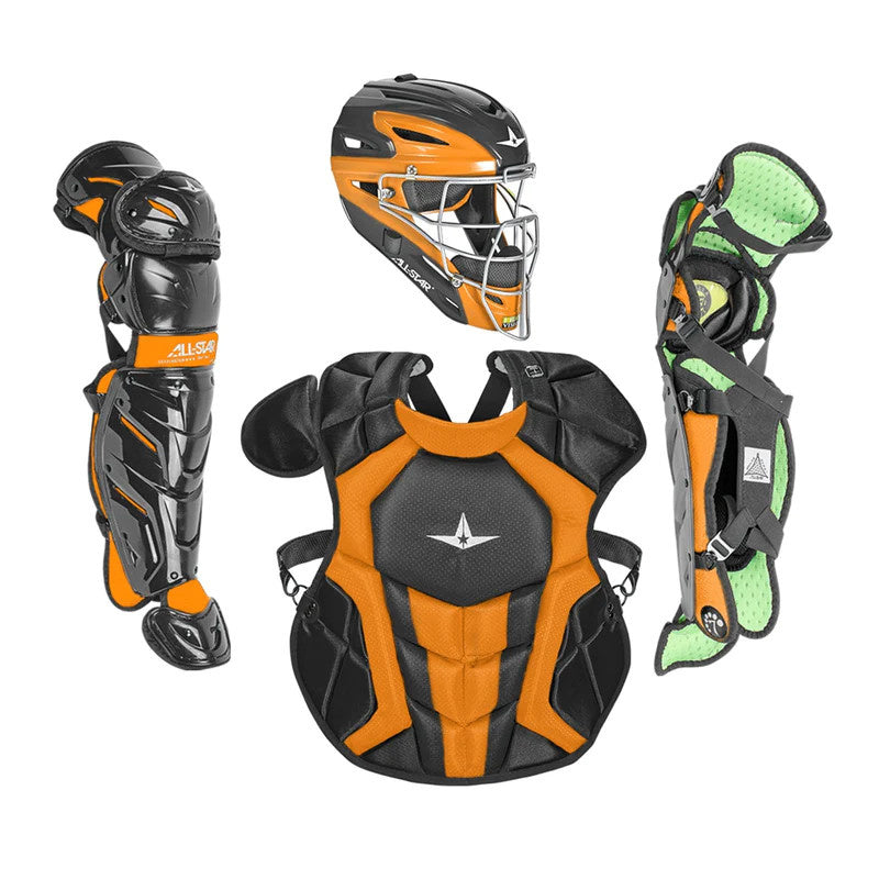 Goalie Helmet Style Adult System 7 Axis Catcher's Kit