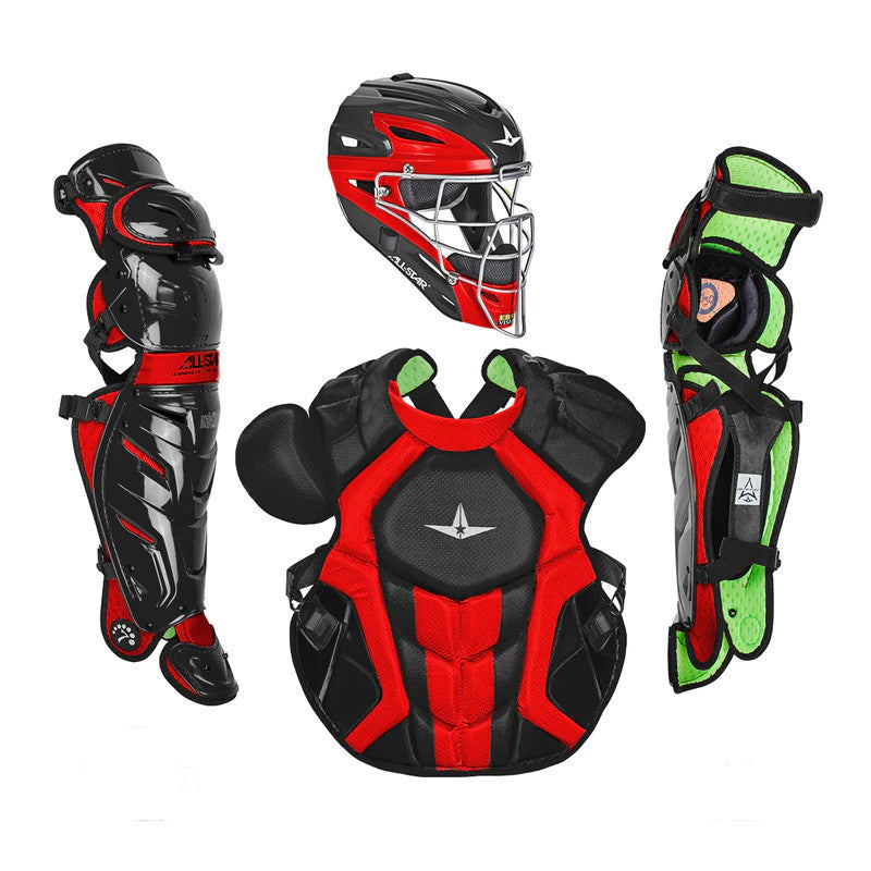 Goalie Helmet Style Adult System 7 Axis Catcher's Kit