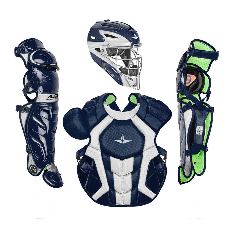 Goalie Helmet Style Adult System 7 Axis Catcher's Kit