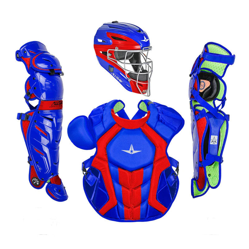 Goalie Helmet Style Adult System 7 Axis Catcher's Kit