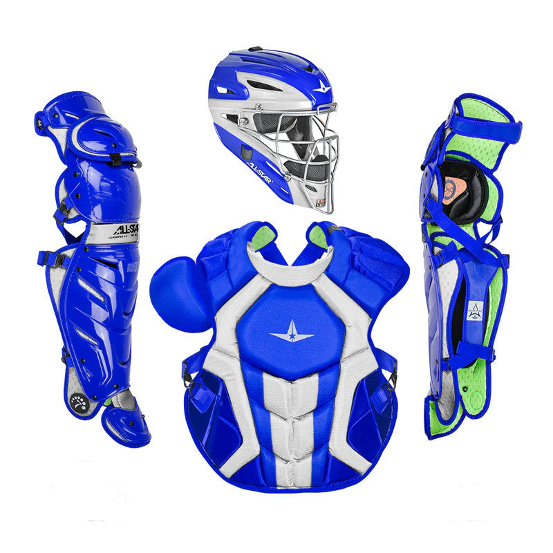 Goalie Helmet Style Adult System 7 Axis Catcher's Kit
