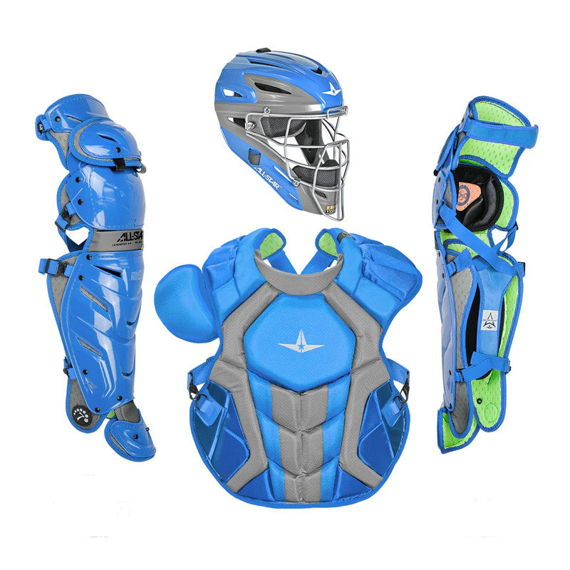 Goalie Helmet Style Adult System 7 Axis Catcher's Kit