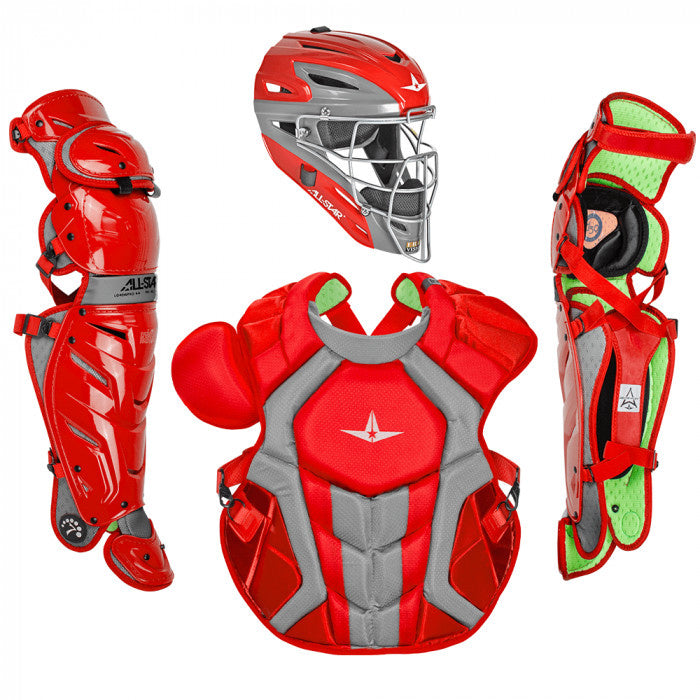 Goalie Helmet Adult System 7 Axis Catcher's Kit