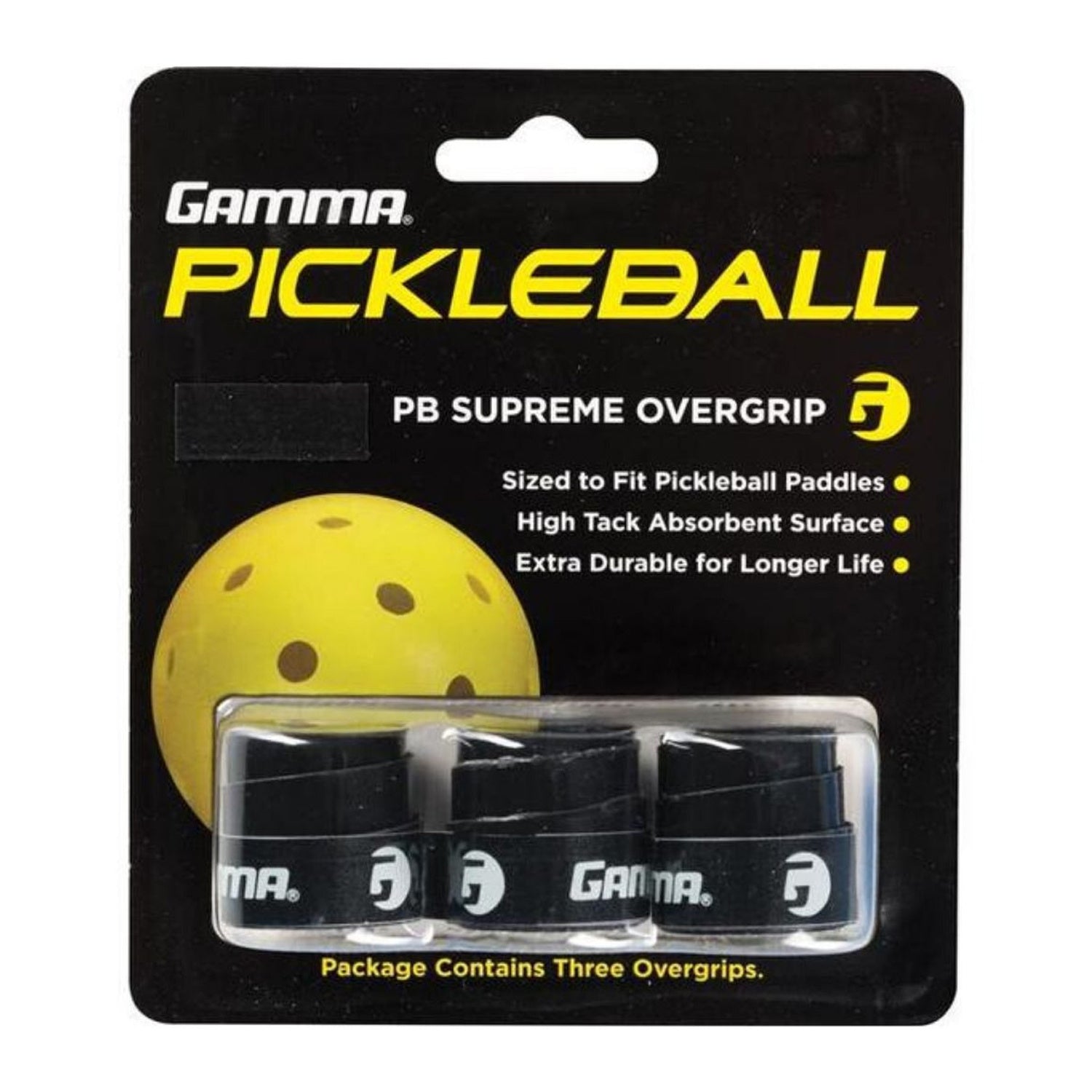 Balles de Pickleball Overgrip Suprême (3 pq)